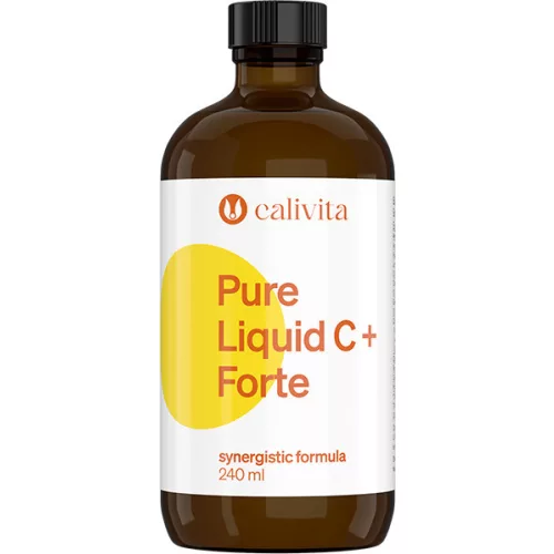 Calivita pure liquid c+ forte - bio és vegán étrendkiegészítők