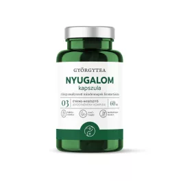 Györgytea nyugalom kapszula - bio és vegán étrendkiegészítők
