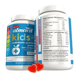 Nani kids multi-gumivitamin (70db) több, mint 1 havi adag – 100% vegán - bio és vegán étrendkiegészítők