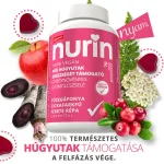 Nani nurin női húgyutak egészségét támogató gyümölcszselé (70db) tőzegáfonya kivonattal - bio és vegán étrendkiegészítők
