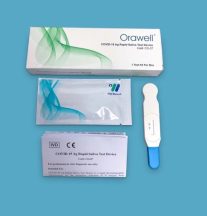   Well Biotech Orawell COVID-19 antigén, nyalókás, egylépéses gyorsteszt – 1 db tesztkészlet (nyálból)